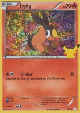 Tepig - McDonald's Collection 25th Anniversary (Promo) [MCD25-13]