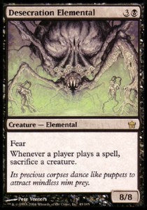 Desecration Elemental - Fifth Dawn (Rare) [5DN-45]