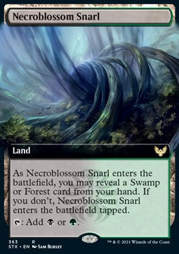 Necroblossom Snarl - Strixhaven: School of Mages: Extras (Rare) [XSTX-363]