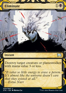 Eliminate (V.1) - Mystical Archive (Uncommon) [STA-30]