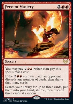 Fervent Mastery - Strixhaven: School of Mages (Rare) [STX-101]