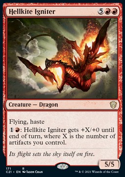 Hellkite Igniter - Commander: Strixhaven (Rare) [C21-171]