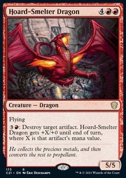 Hoard-Smelter Dragon - Commander: Strixhaven (Rare) [C21-173]