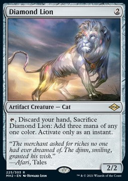 Diamond Lion - Modern Horizons 2 (Rare) [MH2-225]