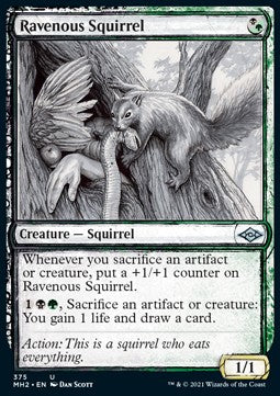 Ravenous Squirrel - Modern Horizons 2: Extras (Uncommon) [XMH2-375]