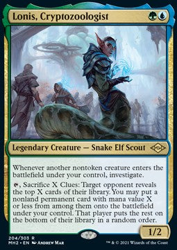 Lonis, Cryptozoologist - Modern Horizons 2 (Rare) [MH2-204]