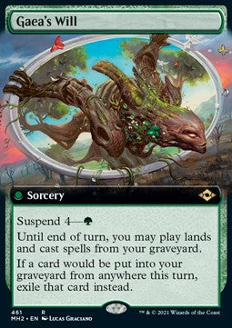 Gaea's Will (V.3) - Modern Horizons 2: Extras (Rare) [XMH2-461]