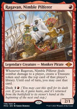 Ragavan, Nimble Pilferer - Modern Horizons 2 (Mythic) [MH2-138]