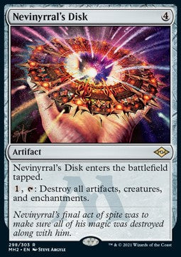 Nevinyrral's Disk (V.1) - Modern Horizons 2 (Rare) [MH2-298]
