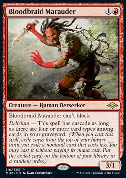 Bloodbraid Marauder - Modern Horizons 2 (Rare) [MH2-116]