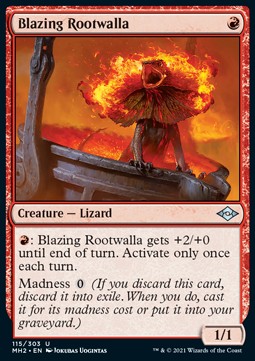 Blazing Rootwalla - Modern Horizons 2 (Uncommon) [MH2-115]