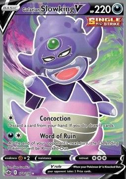 Galarian Slowking V - Chilling Reign (Ultra Rare) [CRE-178]