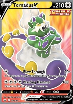 Tornadus V - Chilling Reign (Ultra Rare) [CRE-184]
