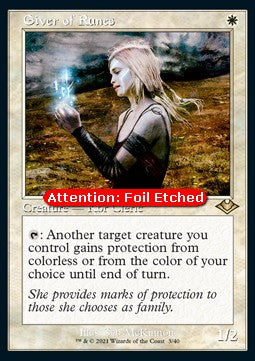 Giver of Runes (V.2) - Modern Horizons: Retro Frame Cards (Rare) [RMH2-3]