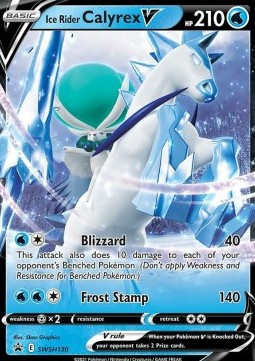 Ice Rider Calyrex V - SWSH Black Star Promos (Promo) [SWSH-130]