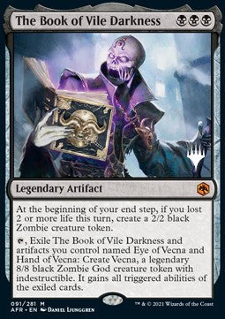 The Book of Vile Darkness (V.2) - Adventures in the Forgotten Realms: Promos (Mythic) [PAFR-91]