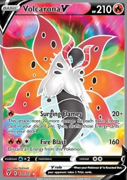 Volcarona V - Evolving Skies (Ultra Rare) [EVS-170]