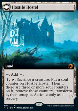 Hostile Hostel // Creeping Inn - Innistrad: Midnight Hunt: Extras (Mythic) [XMID-379]