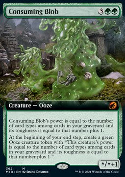 Consuming Blob - Innistrad: Midnight Hunt: Extras (Mythic) [XMID-362]