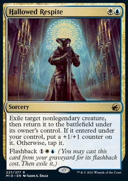 Hallowed Respite - Innistrad: Midnight Hunt (Rare) [MID-227]