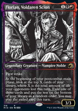 Florian, Voldaren Scion - Innistrad: Midnight Hunt: Extras (Rare) [XMID-318]