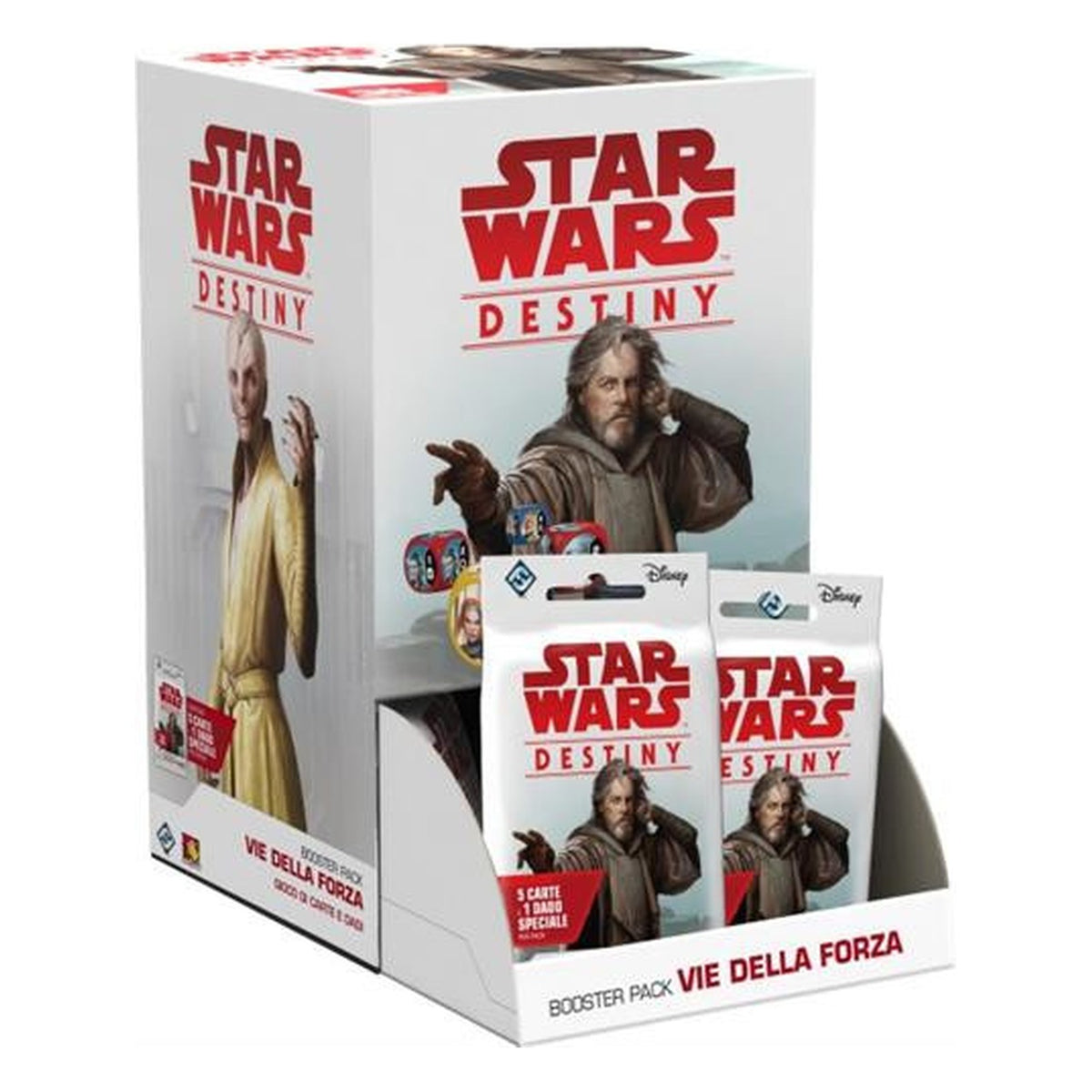 Star Wars Destiny: Box Booster Pack Vie della Forza - Gioco da Tavolo (ITA)