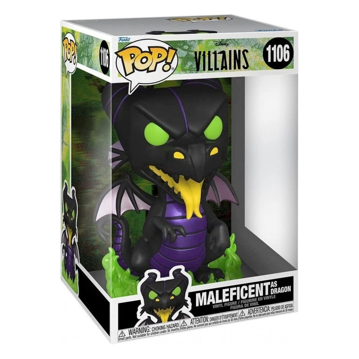 Funko Pop Jumbo Maleficent Dragon #1106 - Figura in Vinile