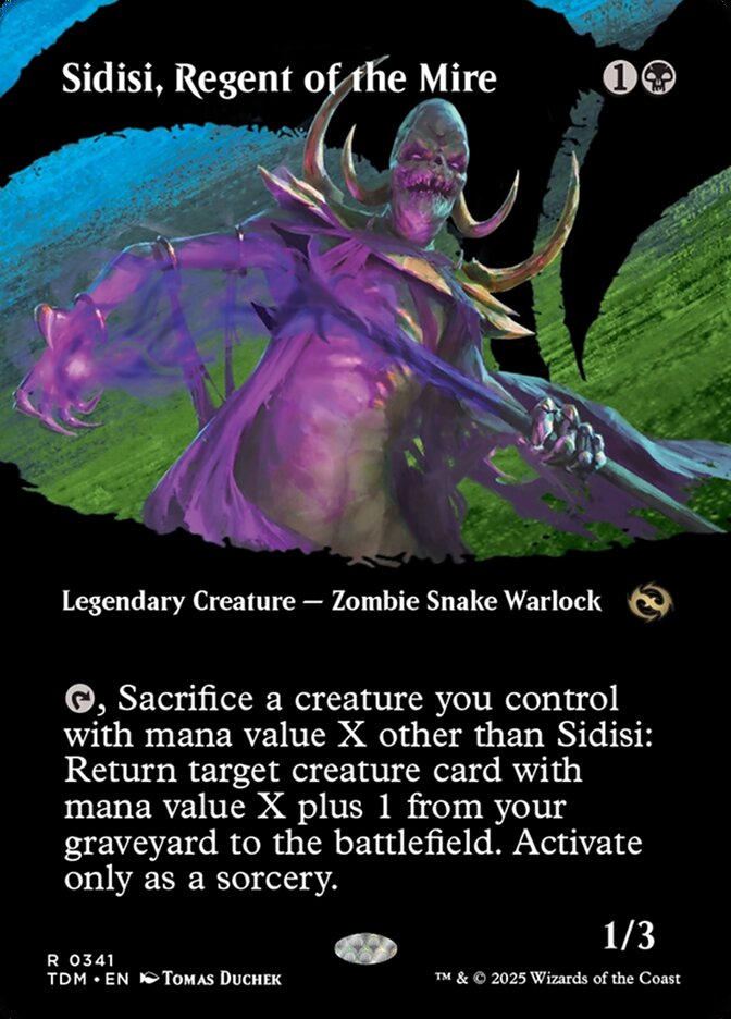 Sidisi, Regent of the Mire - Tarkir: Dragonstorm: Extras
