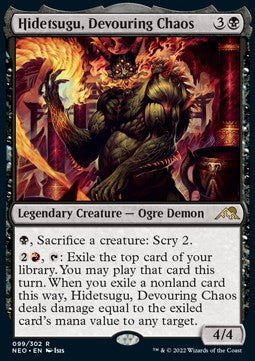 Hidetsugu, Devouring Chaos