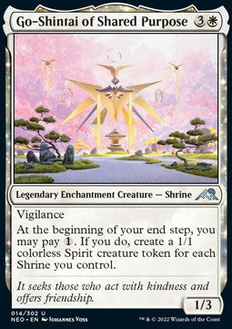Go-Shintai of Shared Purpose - Kamigawa: Neon Dynasty (Uncommon) [NEO-14]