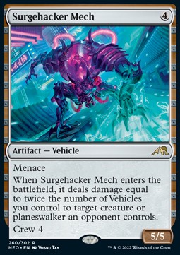 Surgehacker Mech - Kamigawa: Neon Dynasty (Rare) [NEO-260]