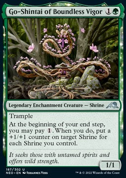 Go-Shintai of Boundless Vigor - Kamigawa: Neon Dynasty (Uncommon) [NEO-187]