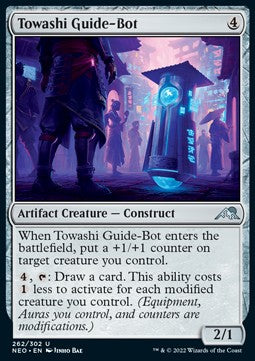Towashi Guide-Bot - Kamigawa: Neon Dynasty (Uncommon) [NEO-262]