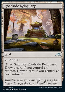 Roadside Reliquary - Kamigawa: Neon Dynasty (Uncommon) [NEO-272]