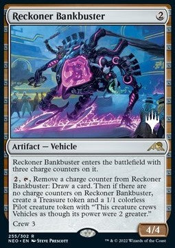 Reckoner Bankbuster (V.2) - Kamigawa: Neon Dynasty: Promos (Rare) [PNEO-255]
