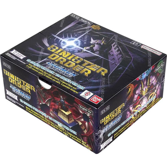 DIGIMON TCG EX-10 - Sinister Order - Play Booster Box