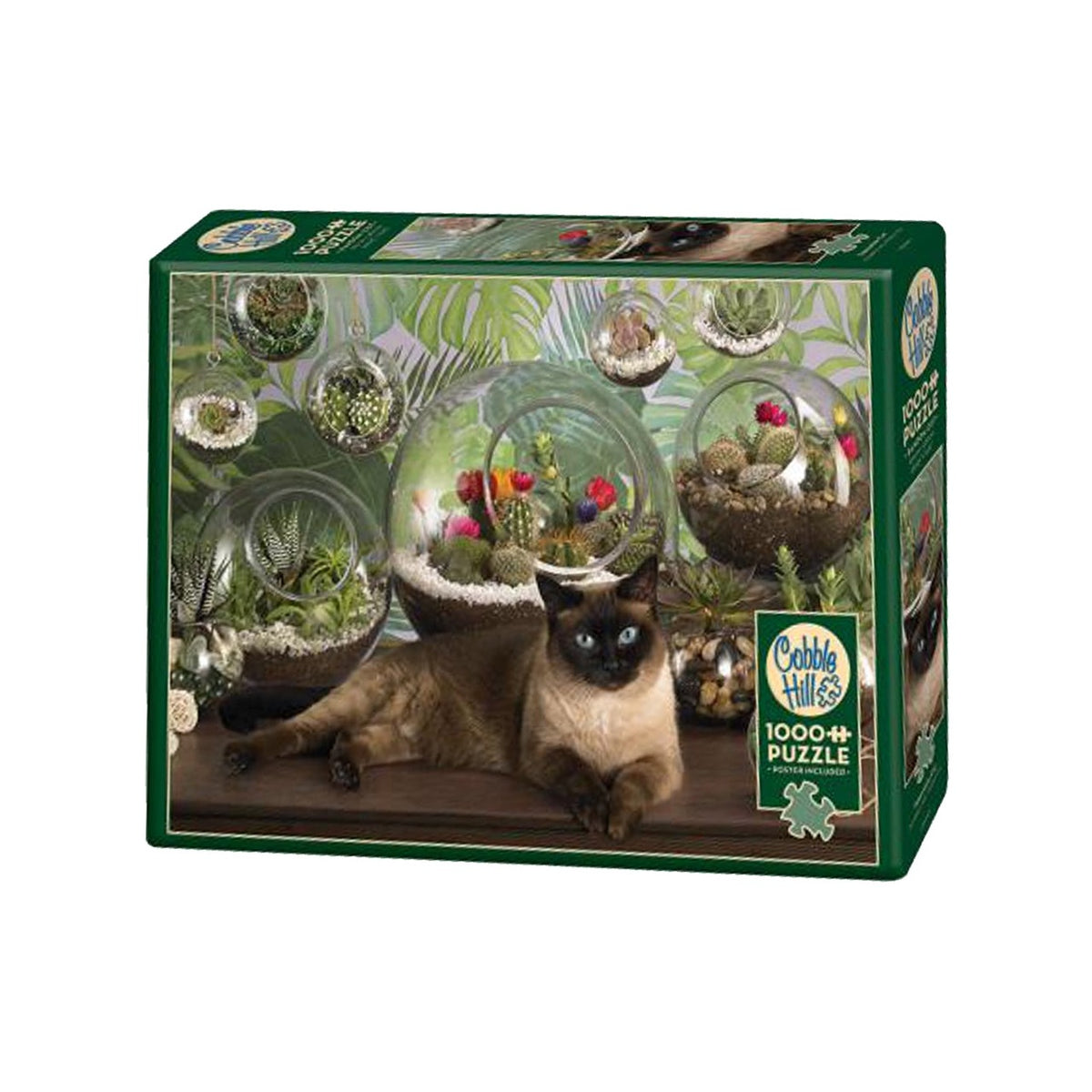 Cobble Hill: Terrarium Cat 1000 pezzi - Puzzle