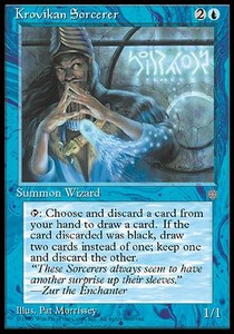 Krovikan Sorcerer - Ice Age (Common)