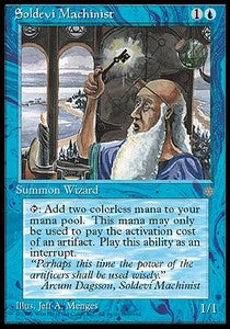 Soldevi Machinist - Ice Age (Uncommon)