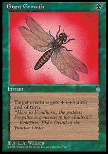Giant Growth - Ice Age (Common)