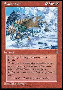 Avalanche - Ice Age (Uncommon)