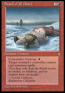 Brand of Ill Omen - Ice Age (Rare)