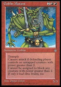 Goblin Mutant - Ice Age (Uncommon)