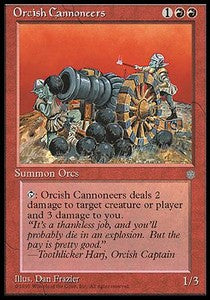 Orcish Cannoneers - Ice Age (Uncommon)