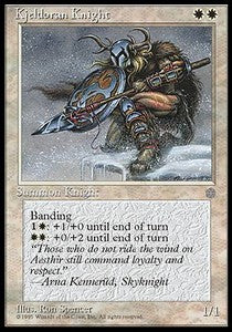 Kjeldoran Knight - Ice Age (Rare)