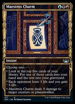 Maestros Charm (V.1) - Streets of New Capenna: Extras (Uncommon) [XSNC-317]