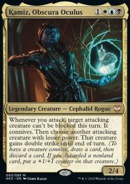 Kamiz, Obscura Oculus - Commander: Streets of New Capenna (Mythic) [NCC-3]