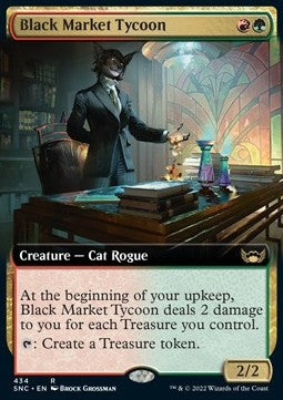 Black Market Tycoon - Streets of New Capenna: Extras (Rare) [XSNC-434]