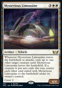 Mysterious Limousine - Streets of New Capenna: Promos (Rare) [PSNC-462]