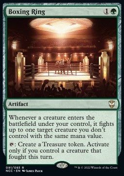 Boxing Ring - Commander: Streets of New Capenna (Rare) [NCC-91]